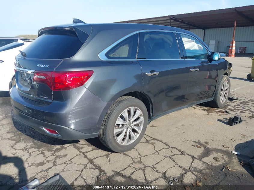 VIN 5FRYD4H60EB019209 2014 Acura MDX, Technology Pk... no.4