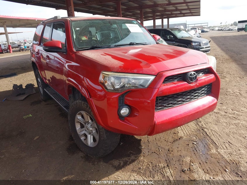 2015 TOYOTA 4RUNNER VIN: JTEBU5JRXF5248819