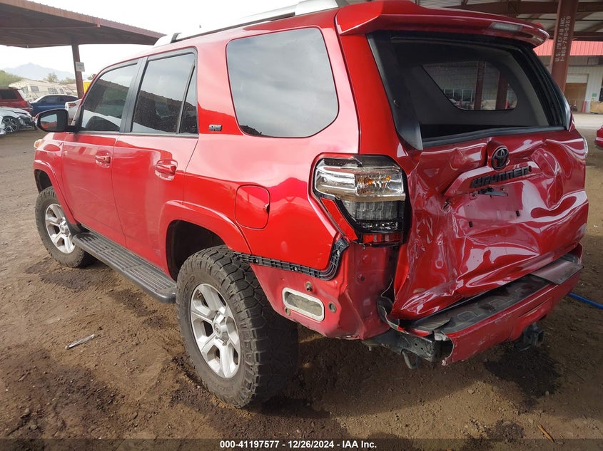 2015 TOYOTA 4RUNNER VIN: JTEBU5JRXF5248819