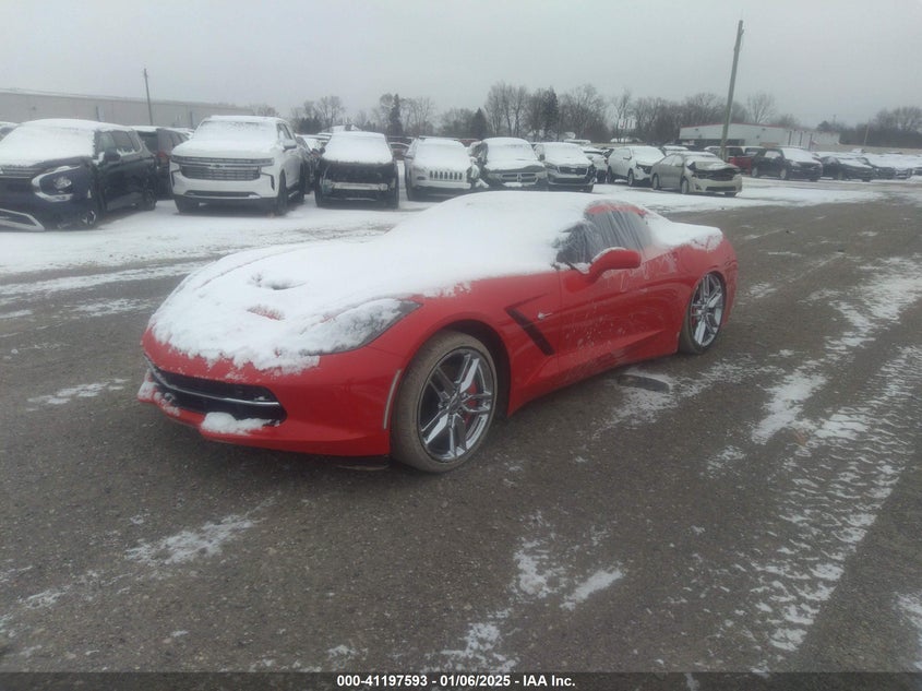 Vin: 1g1yk2d7xg5106140, lot: 41687885, chevrolet corvette stingray z51 20162