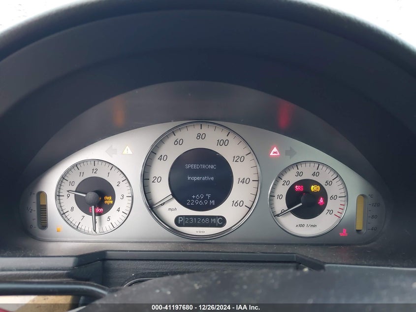 2007 MERCEDES-BENZ E 350 VIN: WDBUF56X97B075939