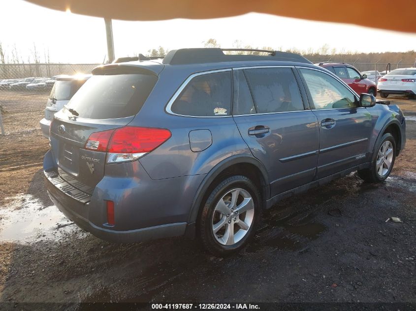 VIN 4S4BRCLC9E3265944 2014 Subaru Outback, 2.5I Lim... no.4