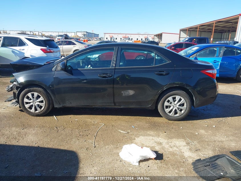 2014 TOYOTA COROLLA VIN: 5YFBURHE9EP124153