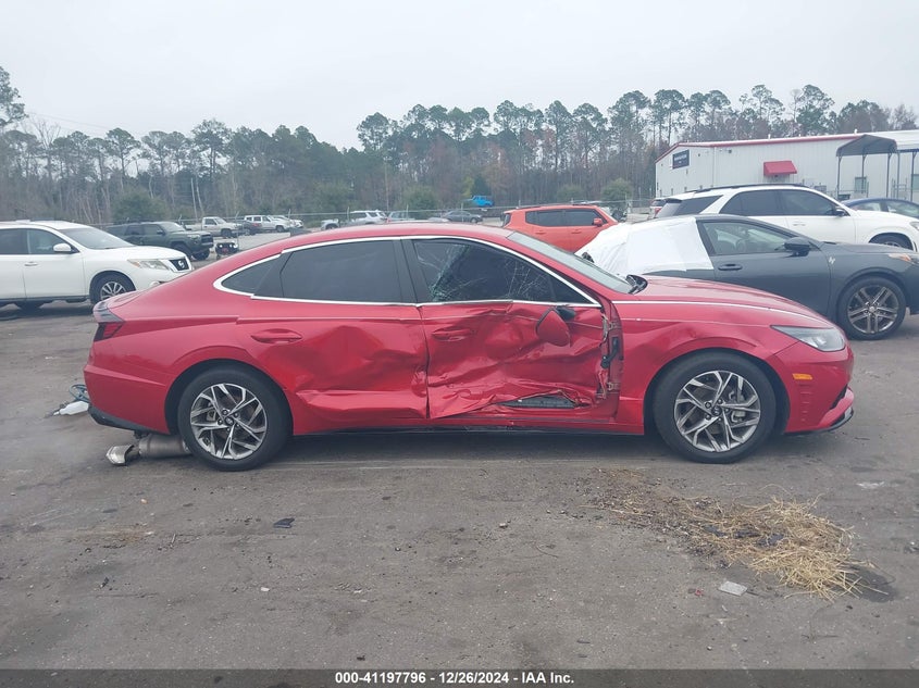 2021 HYUNDAI SONATA VIN: KMHL64JA5MA158761