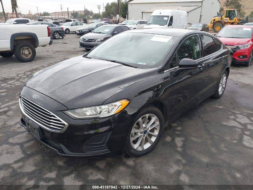 VIN 3FA6P0LU4LR113819 2020 Ford Fusion, Hybrid Se no.2