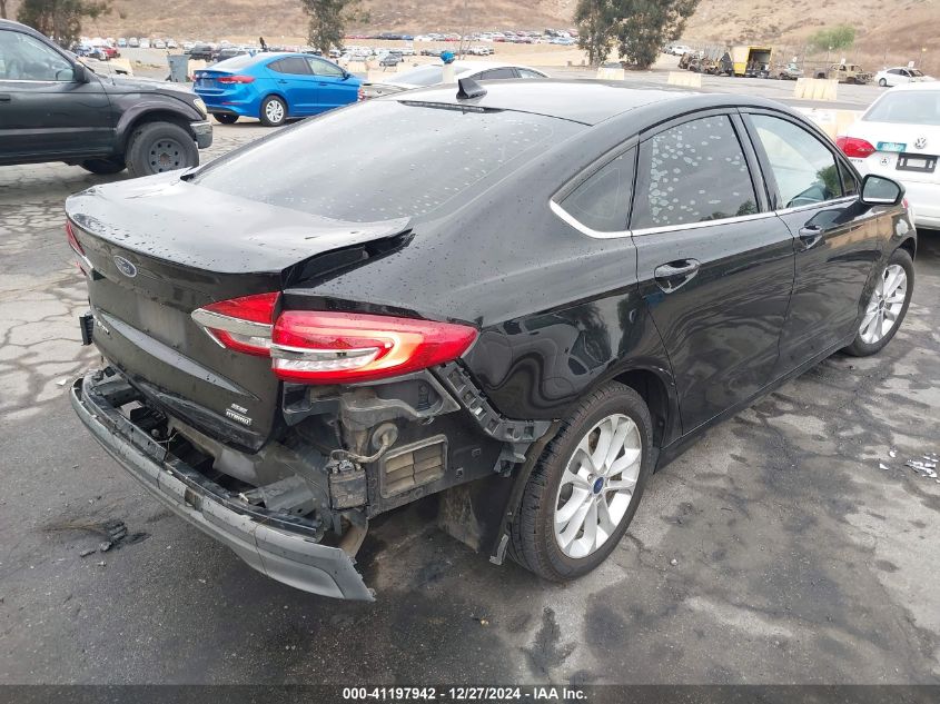 2020 FORD FUSION HYBRID SE - 3FA6P0LU4LR113819