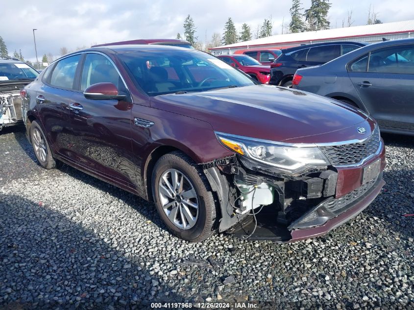 VIN 5XXGT4L38KG277242 2019 KIA Optima, LX no.1