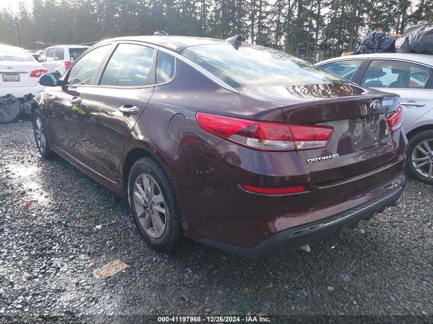 VIN 5XXGT4L38KG277242 2019 KIA Optima, LX no.3