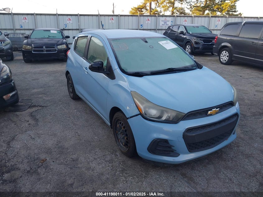 Vin: kl8cb6sa2gc628322, lot: 41688303, chevrolet spark ls cvt 2016 img_1