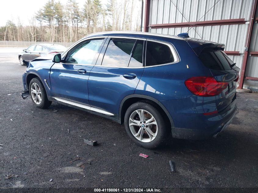 VIN 5UXTR9C52KLP83157 2019 BMW X3, Xdrive30I no.3