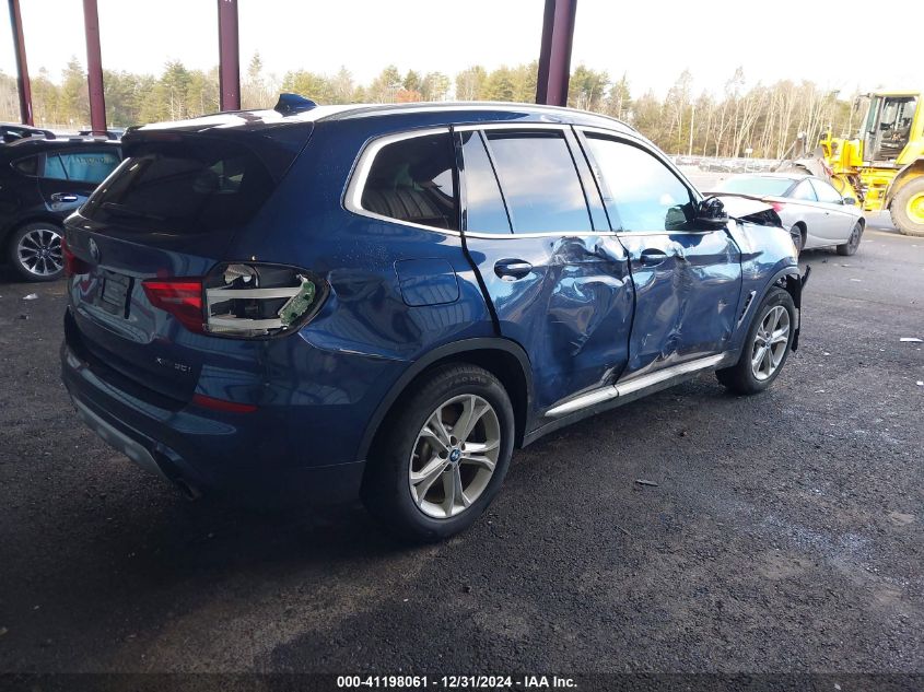 VIN 5UXTR9C52KLP83157 2019 BMW X3, Xdrive30I no.4