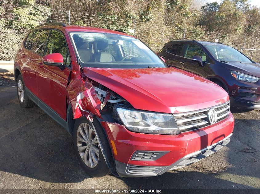 VIN 3VV1B7AX5JM087249 2018 Volkswagen Tiguan, 2.0T S no.1