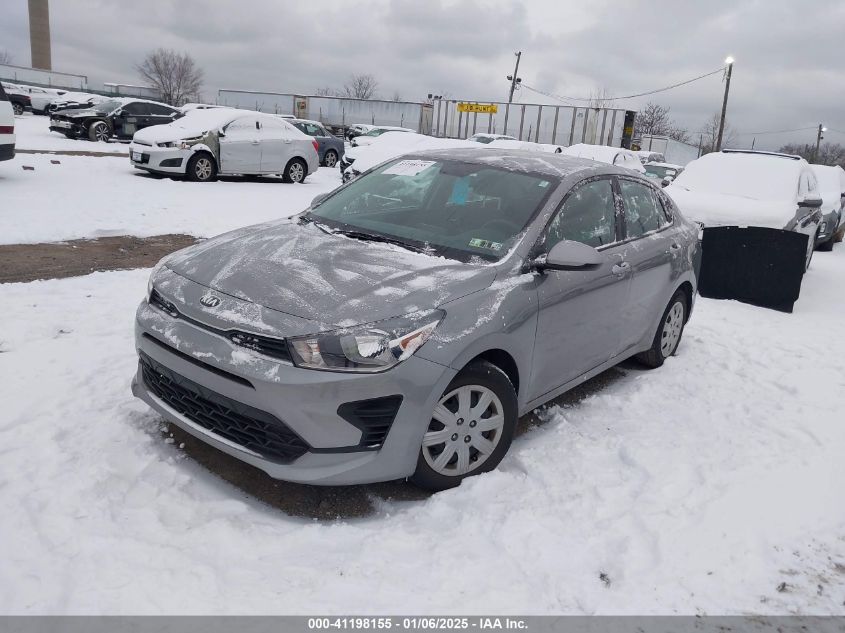 VIN 3KPA24AD9ME403706 2021 KIA Rio, S no.2