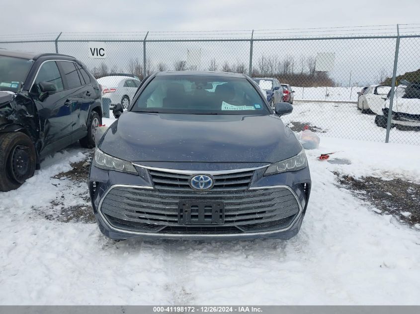 VIN 4T1A21FB3LU015615 2020 Toyota Avalon, Hybrid Xle no.12