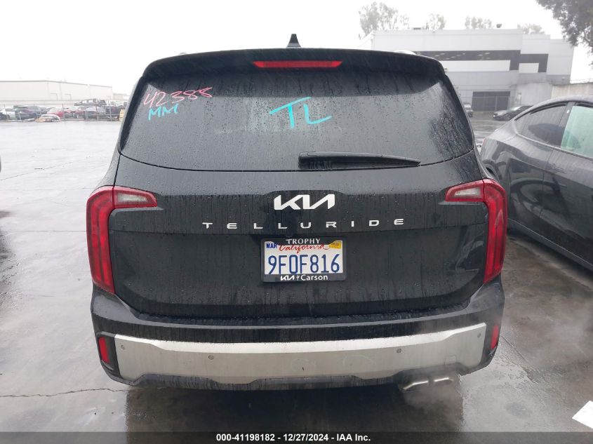 VIN 5XYP64GC4PG372871 2023 KIA TELLURIDE no.17