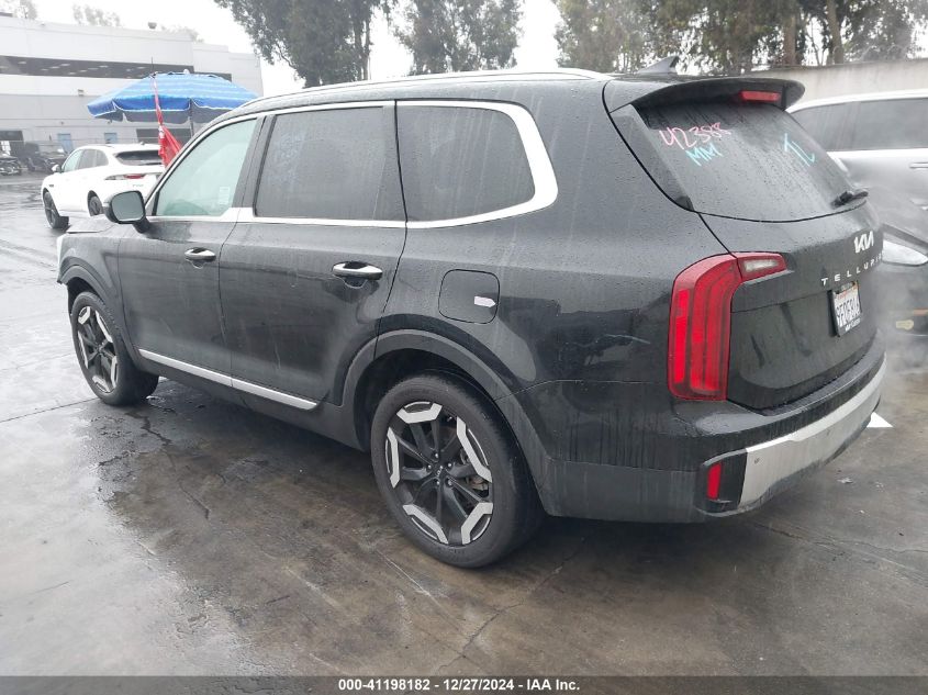 VIN 5XYP64GC4PG372871 2023 KIA TELLURIDE no.3