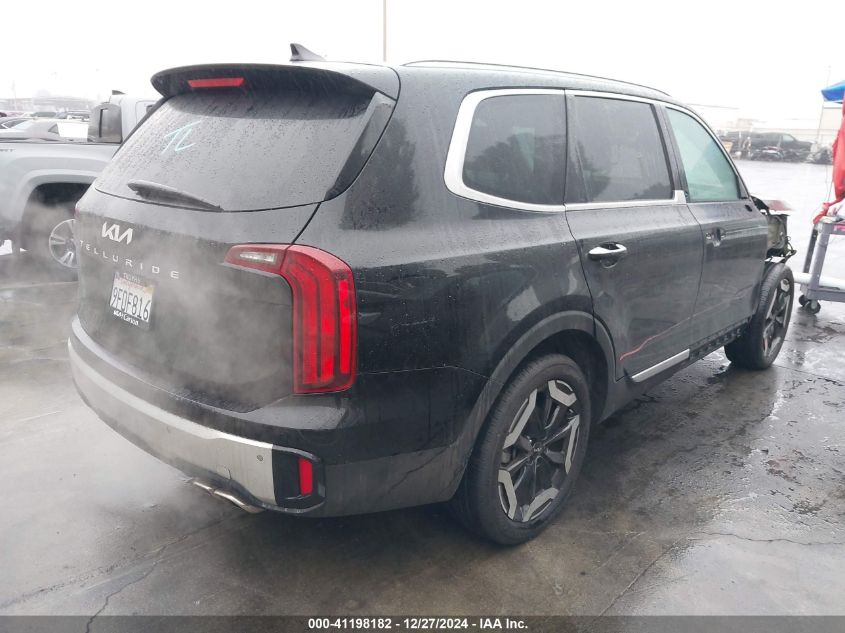 VIN 5XYP64GC4PG372871 2023 KIA TELLURIDE no.4