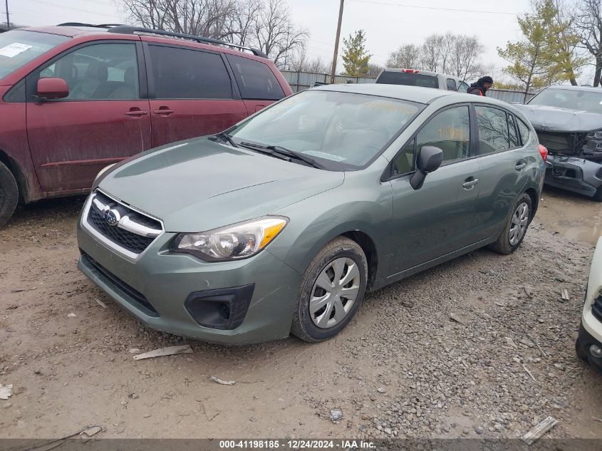 VIN JF1GPAA67EG289241 2014 Subaru Impreza, 2.0I no.2