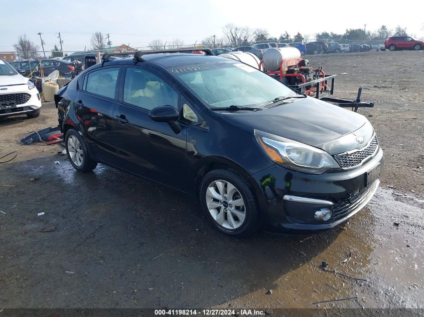 VIN KNADN4A30G6645870 2016 KIA Rio, EX no.1