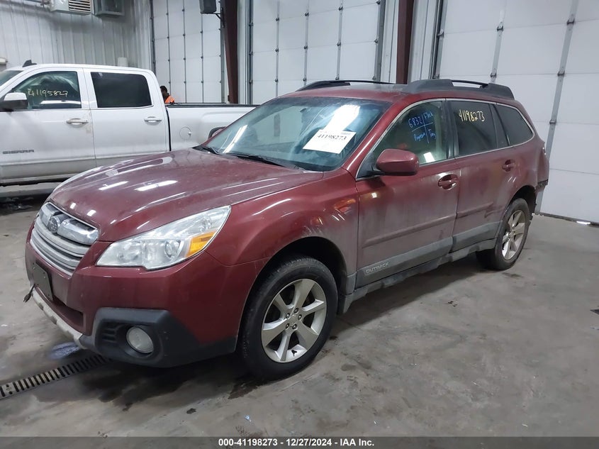 2014 SUBARU OUTBACK 2.5I LIMITED - 4S4BRBLC5E3320240