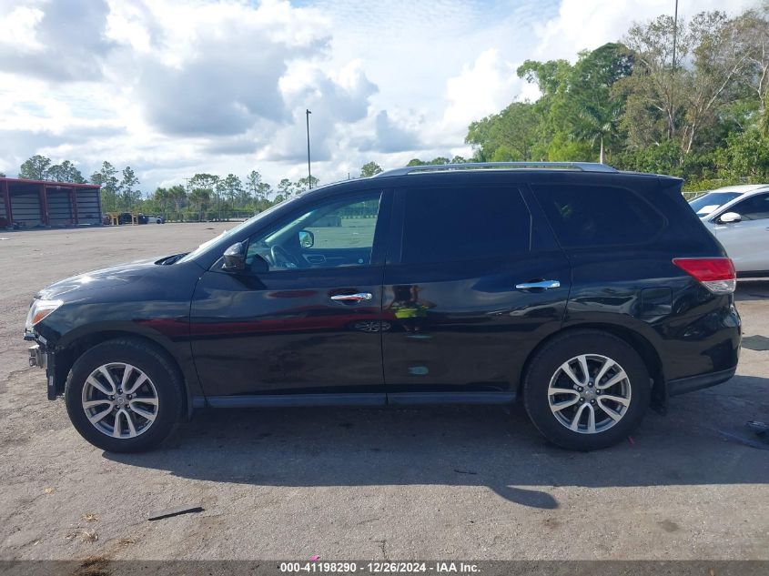 2016 Nissan Pathfinder Sv VIN: 5N1AR2MN1GC614877 Lot: 41198290