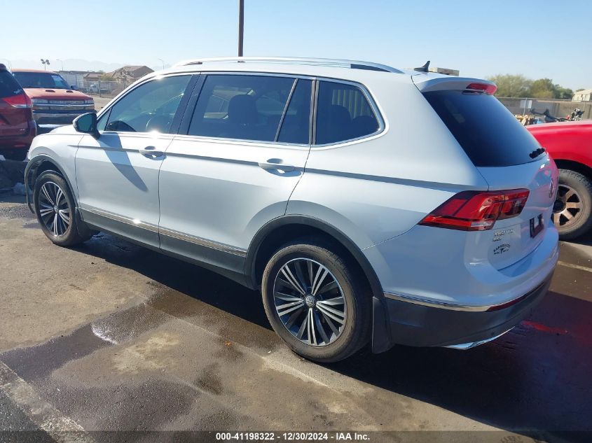 2019 VOLKSWAGEN TIGUAN 2.0T SE/2.0T SEL/2.0T SEL R-LINE/2.0T SEL R-LINE BLACK - 3VV3B7AX3KM023110