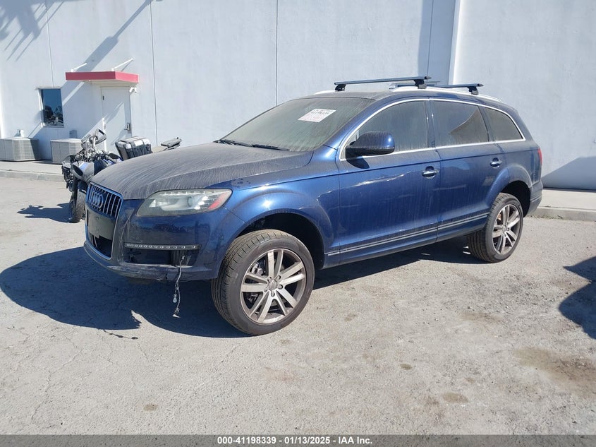 Vin: wa1vmafe2cd002147, lot: 41688631, audi q7 3.0 tdi premium 20122