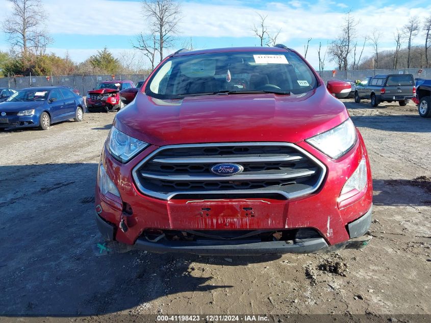 2020 Ford Ecosport Se VIN: MAJ6S3GL6LC315576 Lot: 41198423