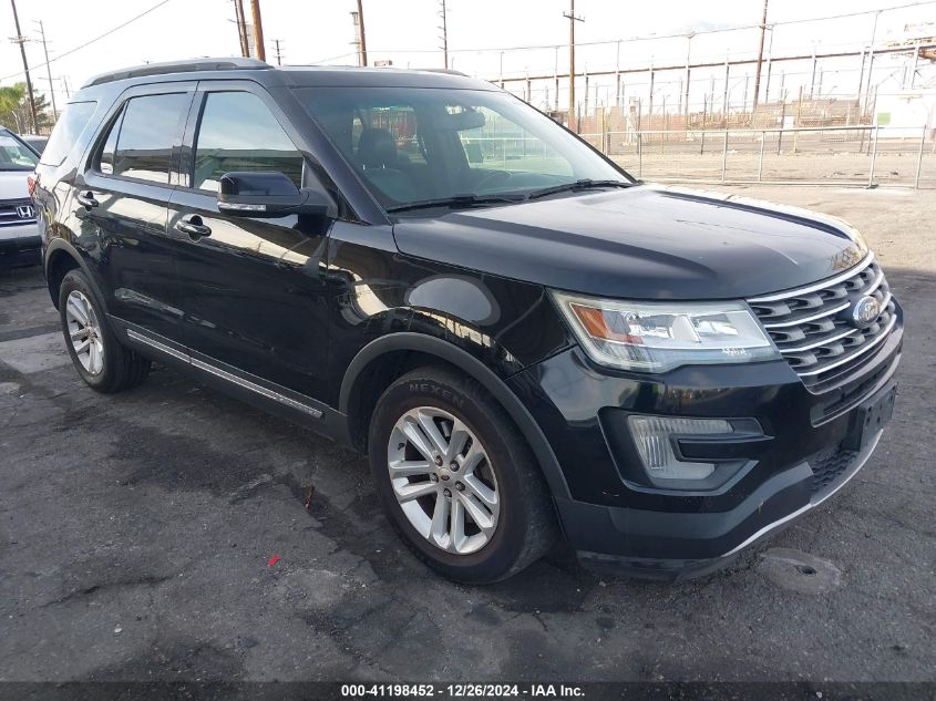 VIN 1FM5K7D83HGA27846 2017 Ford Explorer, Xlt no.1