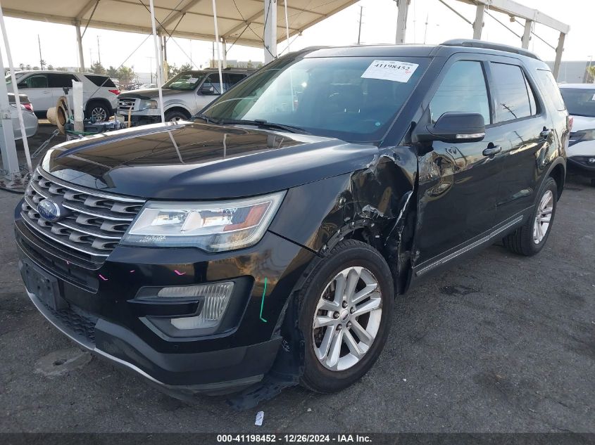 VIN 1FM5K7D83HGA27846 2017 Ford Explorer, Xlt no.2