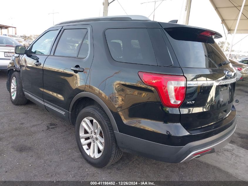 VIN 1FM5K7D83HGA27846 2017 Ford Explorer, Xlt no.3