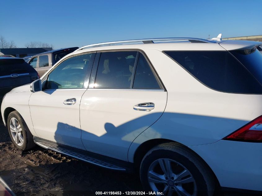 VIN 4JGDA5HB6FA524589 2015 Mercedes-Benz ML 350, 4M... no.14