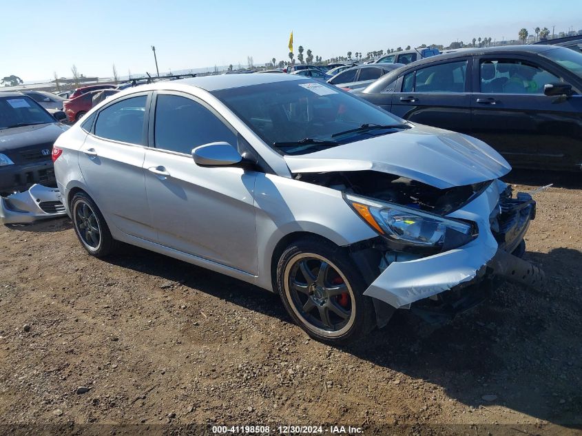 VIN KMHCT4AE4FU805485 2015 Hyundai Accent, Gls no.1