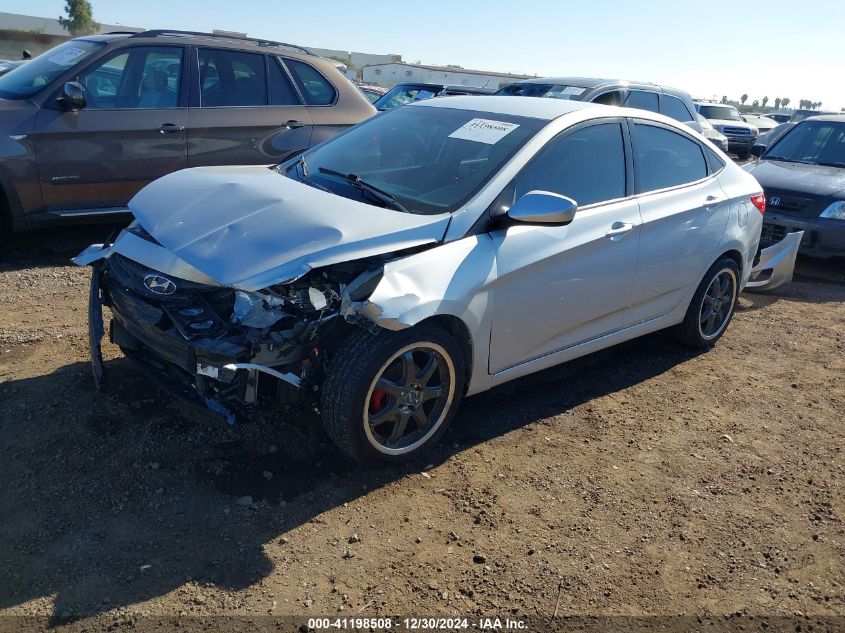 VIN KMHCT4AE4FU805485 2015 Hyundai Accent, Gls no.2