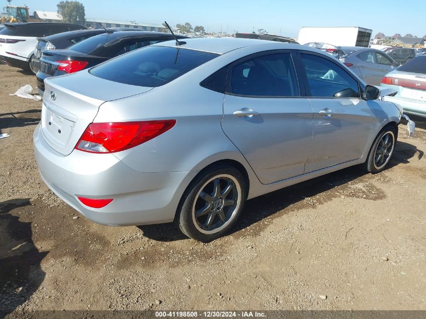 VIN KMHCT4AE4FU805485 2015 Hyundai Accent, Gls no.4