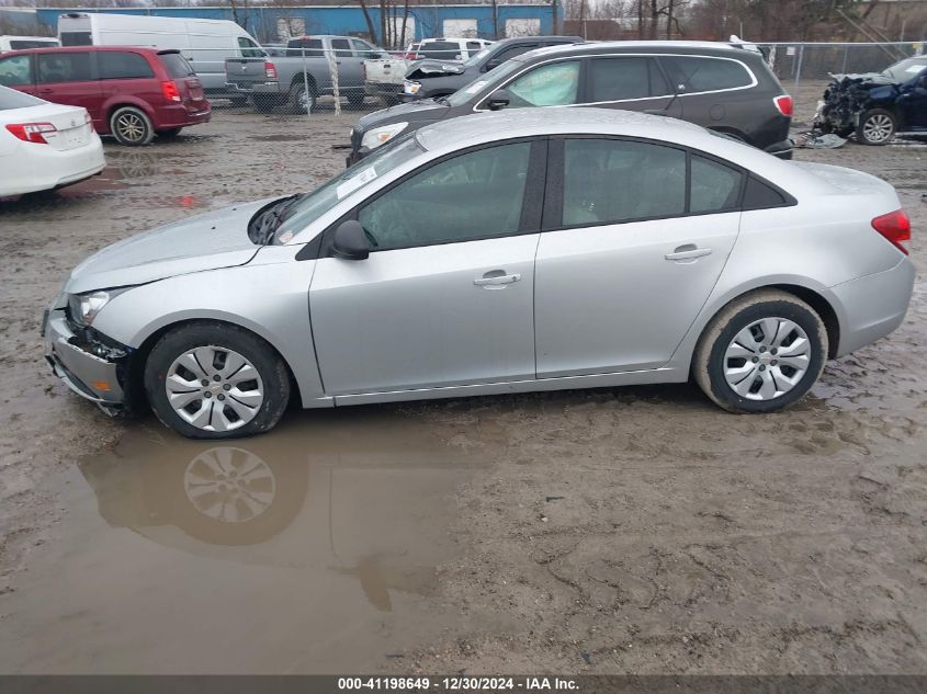 VIN 1G1PA5SH1E7280076 2014 Chevrolet Cruze, Ls Auto no.15