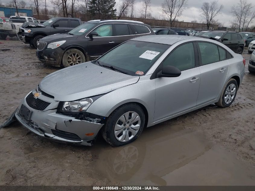 VIN 1G1PA5SH1E7280076 2014 Chevrolet Cruze, Ls Auto no.2