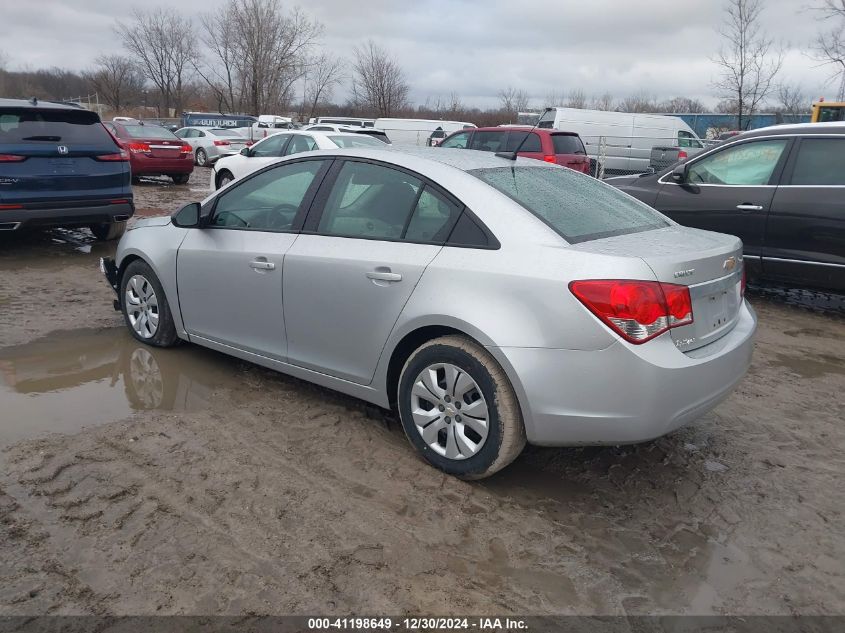 VIN 1G1PA5SH1E7280076 2014 Chevrolet Cruze, Ls Auto no.3