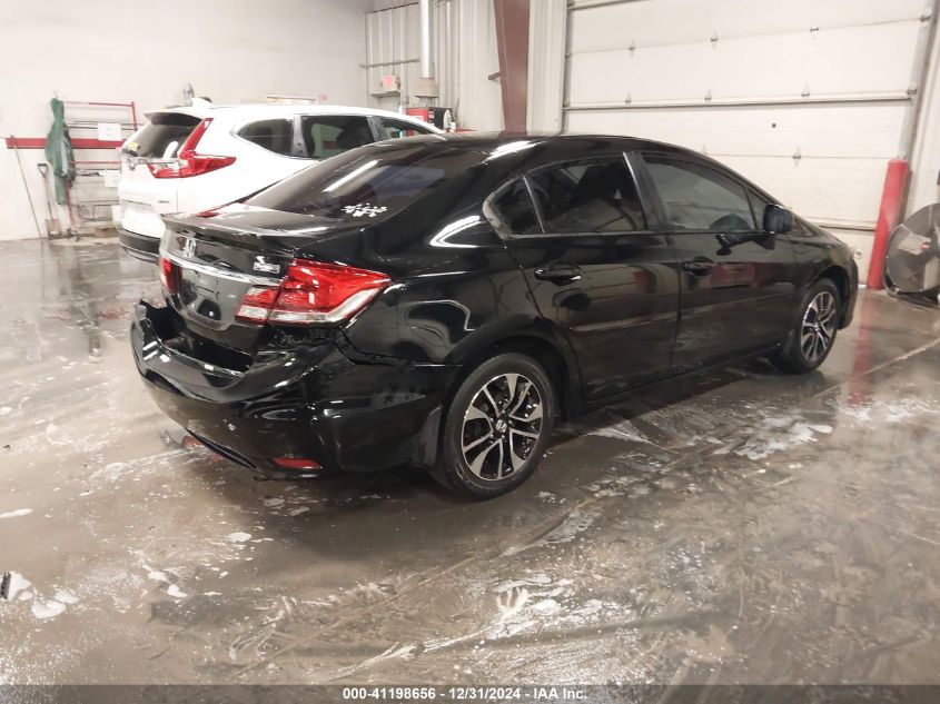 VIN 19XFB2F86DE067406 2013 Honda Civic, EX no.4