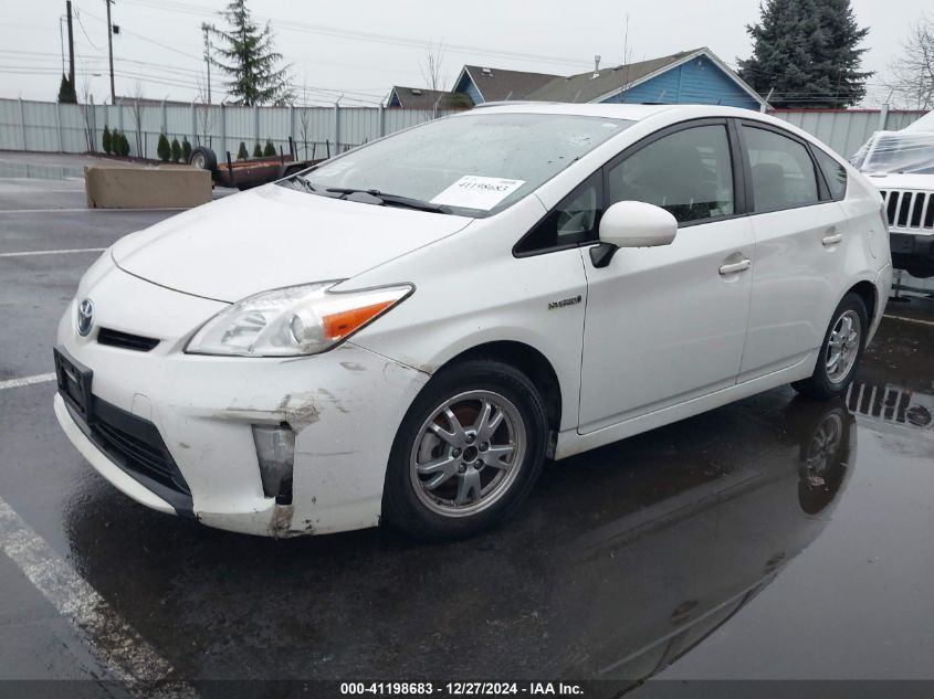 VIN JTDKN3DU7F0484251 2015 Toyota Prius, Two no.2