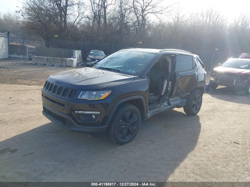 VIN 3C4NJDBB8LT145478 2020 Jeep Compass, Altitude 4X4 no.2