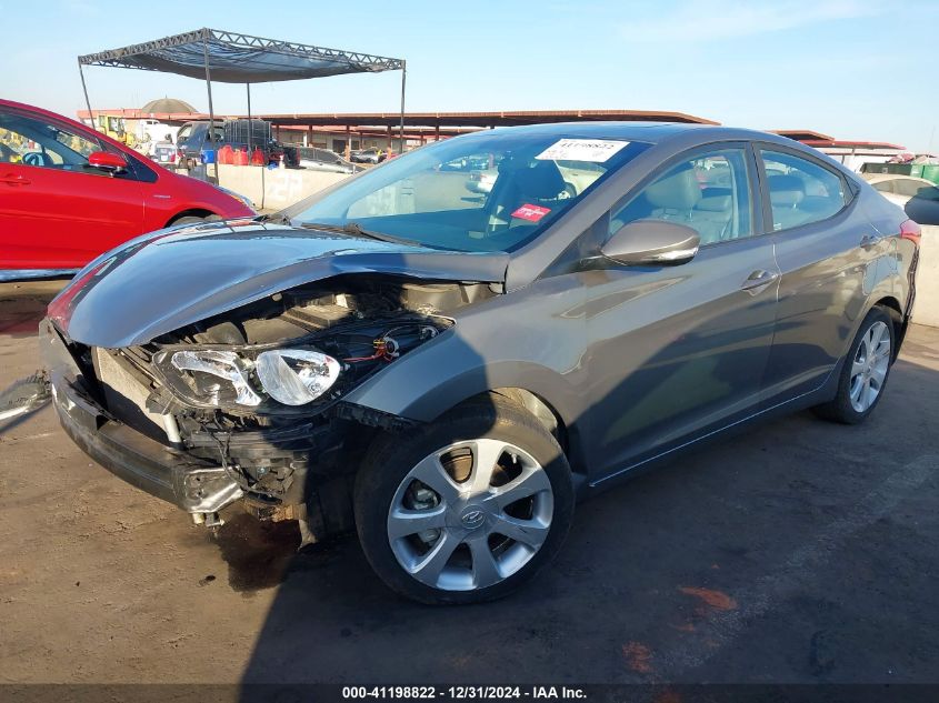 VIN 5NPDH4AE8DH195866 2013 HYUNDAI ELANTRA no.6