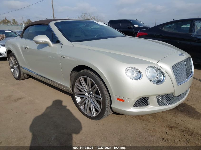 VIN SCBGC3ZA7EC090422 2014 Bentley Continental, Gt... no.1