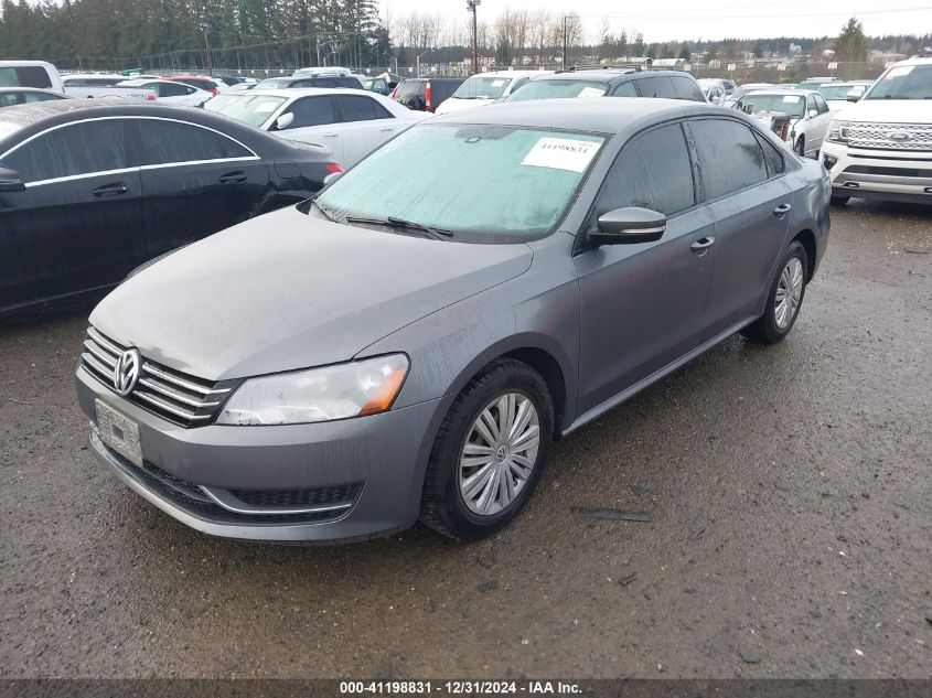 VIN 1VWAS7A31FC035764 2015 VOLKSWAGEN PASSAT no.2