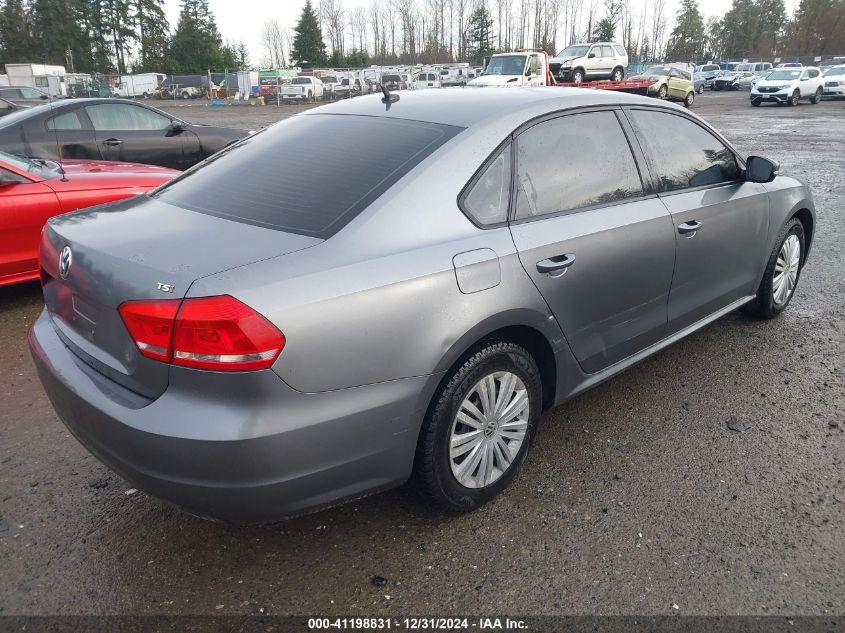 VIN 1VWAS7A31FC035764 2015 VOLKSWAGEN PASSAT no.4