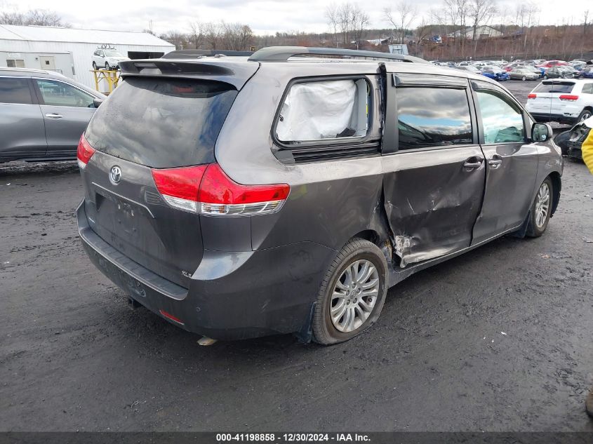 VIN 5TDYK3DC9DS400709 2013 Toyota Sienna, Xle/Limited no.4