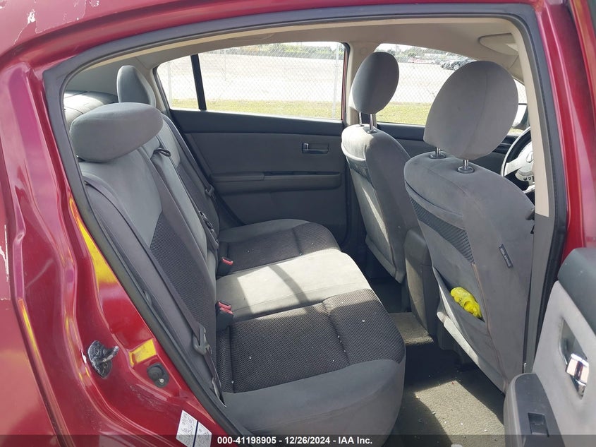 2008 NISSAN SENTRA VIN: 3N1AB61E98L719177