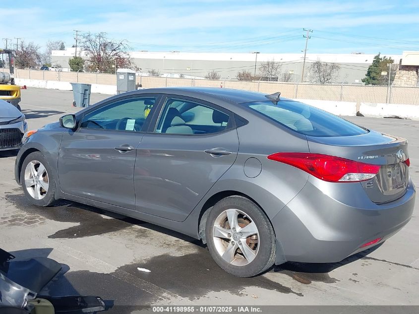 VIN 5NPDH4AE8DH194667 2013 Hyundai Elantra, Gls no.3