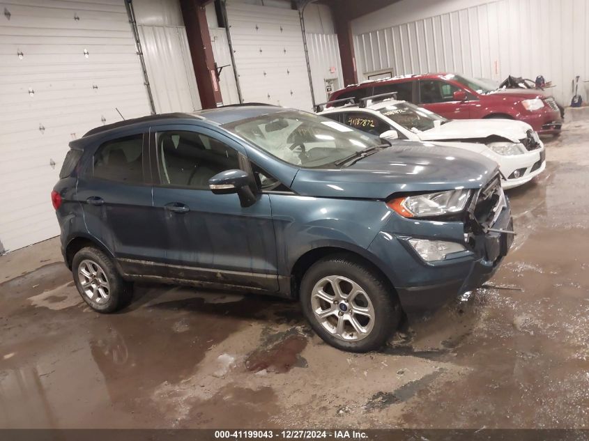 2022 Ford Ecosport Se VIN: MAJ6S3GL5NC471742 Lot: 41199043