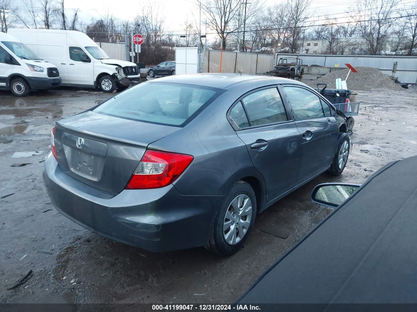 2012 HONDA CIVIC SDN VIN: 19XFB2F52CE026713